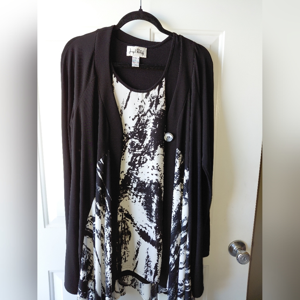 Joseph Ribkoff Black Garment - Picture 2 of 4